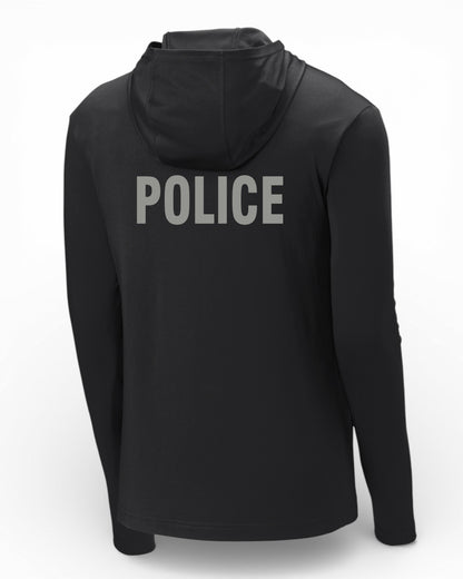POLICE BACKPRINT PERFORMANCE AGENCY RAID HOODED PULLOVER-ST358