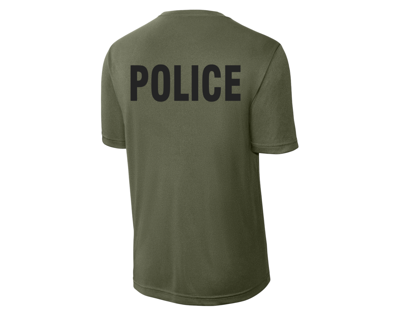 POLICE BACKPRINT PERFORMANCE AGENCY RAID T-SHIRT ST350