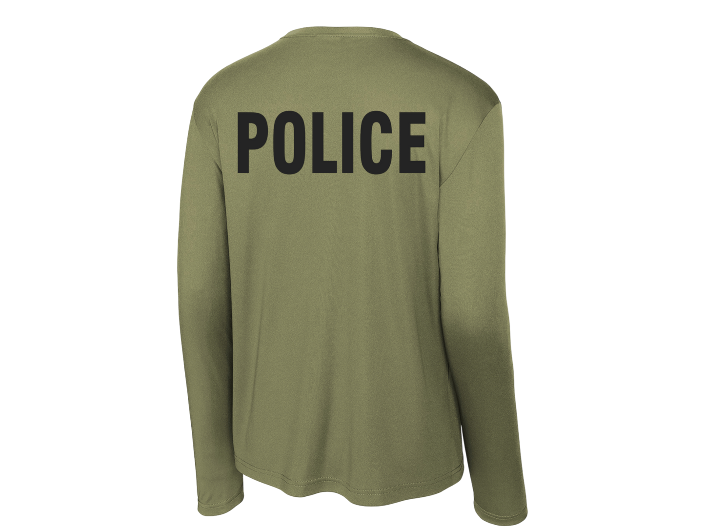 POLICE BACKPRINT PERFORMANCE AGENCY RAID LONGLSEEVE T-SHIRT ST350LS