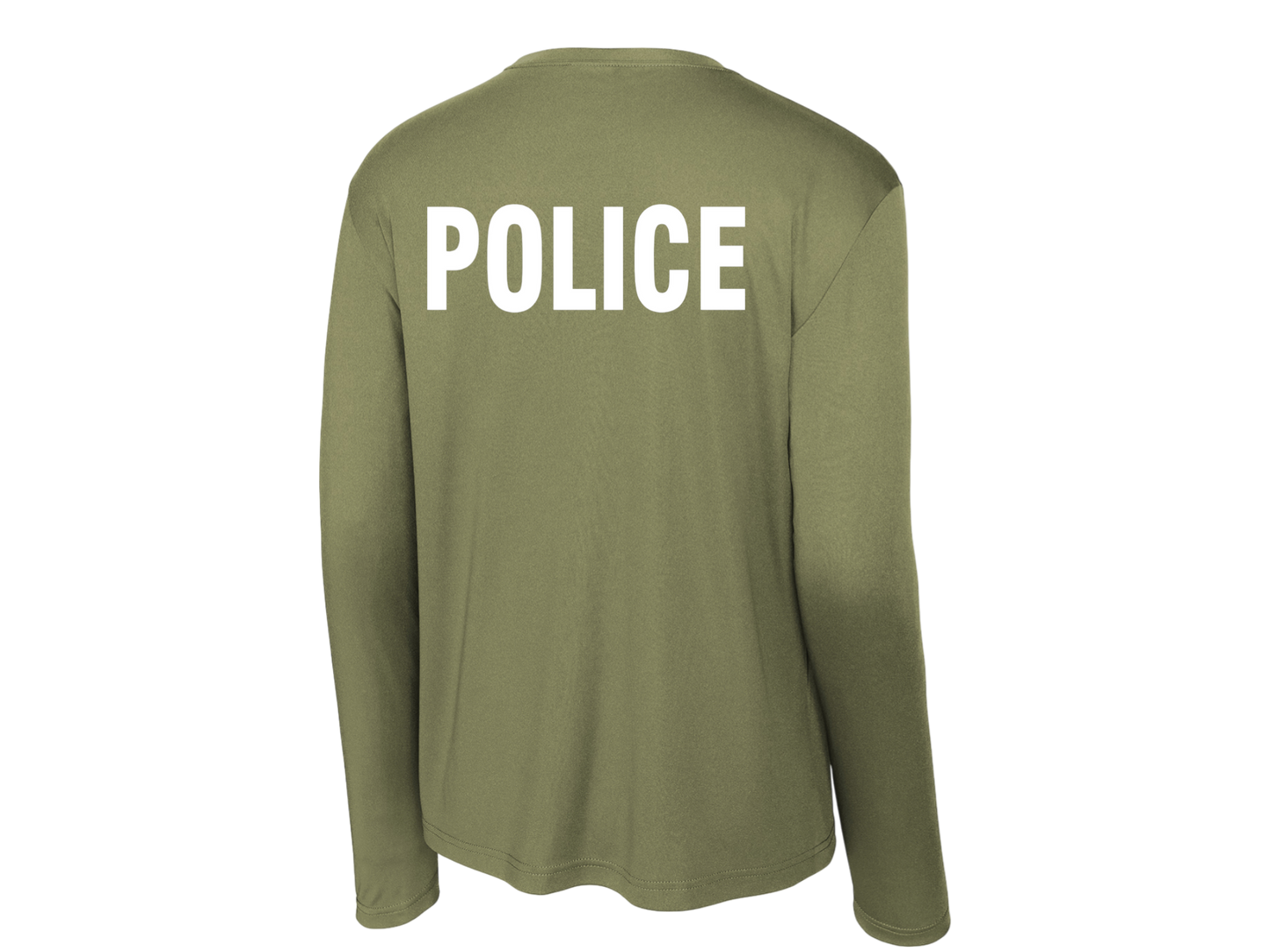 POLICE BACKPRINT PERFORMANCE AGENCY RAID LONGLSEEVE T-SHIRT ST350LS