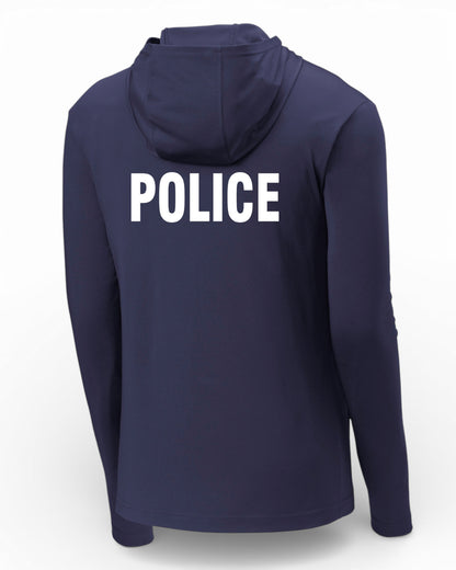 POLICE BACKPRINT PERFORMANCE AGENCY RAID HOODED PULLOVER-ST358
