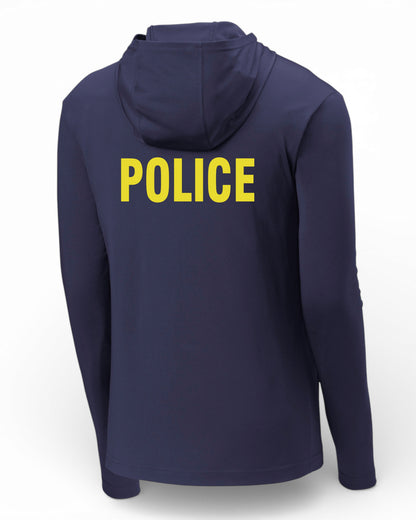 POLICE BACKPRINT PERFORMANCE AGENCY RAID HOODED PULLOVER-ST358