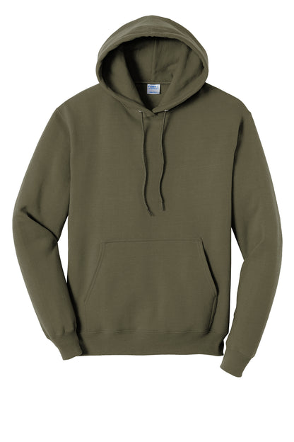 POLICE BACKPRINT HOODED SWEATSHIRT 50/50 FLEECE PC78H