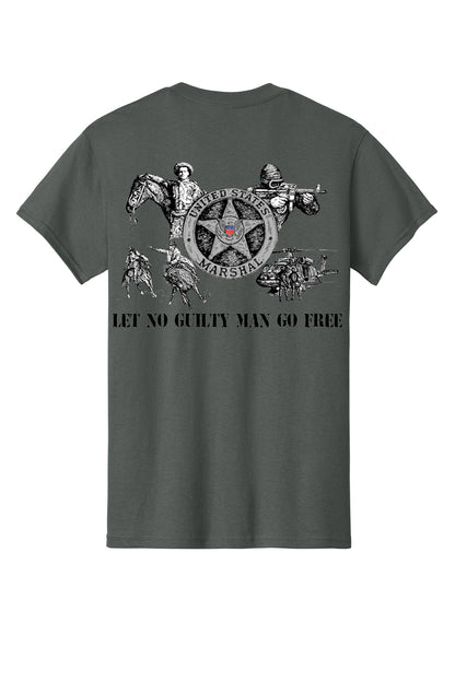 LET NO GUILTY MAN GO FREE T-SHIRT