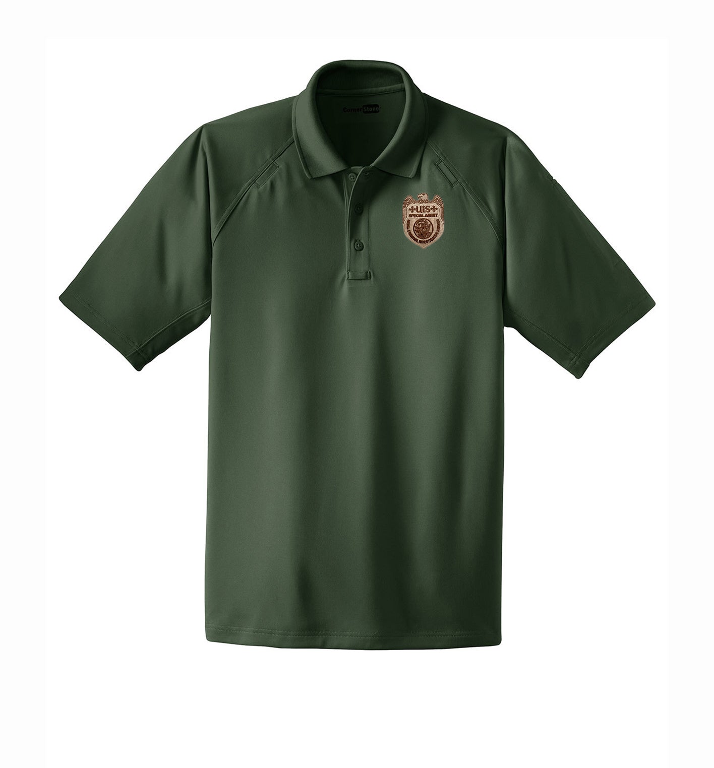 MEN'S NCIS S/A BADGE POLO-CS410