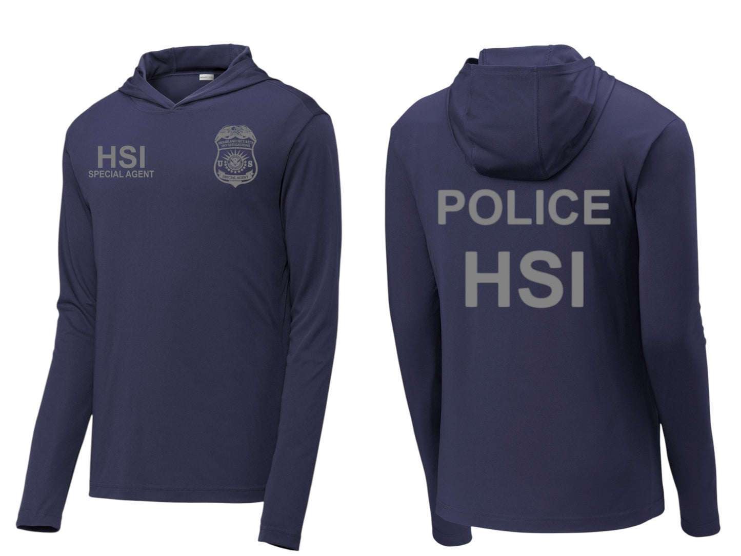 HSI SPECIAL AGENT RAID WICKING HOODED PULLOVER-ST358