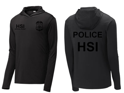 HSI SPECIAL AGENT RAID WICKING HOODED PULLOVER-ST358