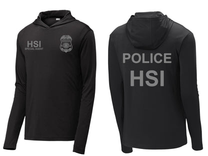 HSI SPECIAL AGENT RAID WICKING HOODED PULLOVER-ST358