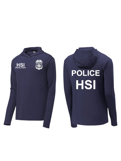 HSI SPECIAL AGENT RAID WICKING HOODED PULLOVER-ST358