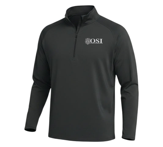 MEN'S OSI LOGO 1/4 ZIP PULLOVER SPORT-TEK SPORT WICK STRETCH ST850