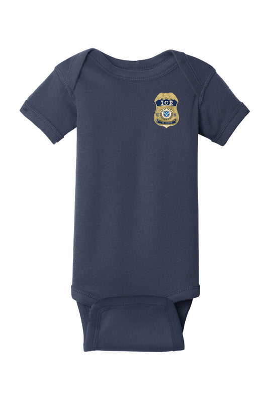INFANT ONESIE WITH JUNIOR ICE BADGE
