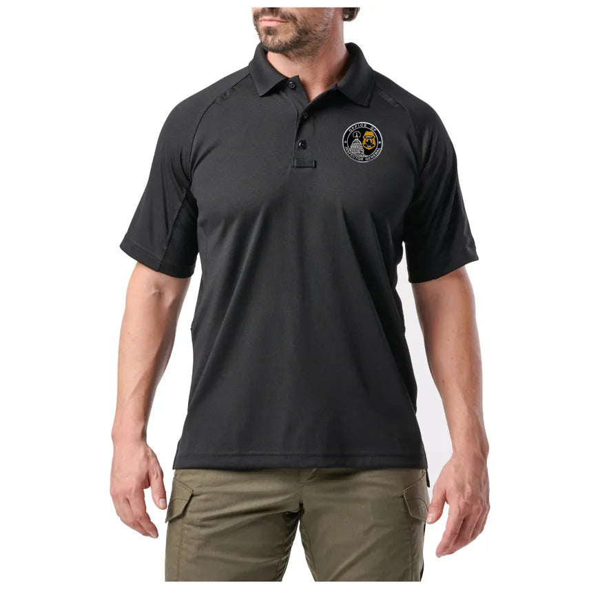 USCP OIG SEAL 5.11 PERFORMANCE POLO SHORT SLEEVE