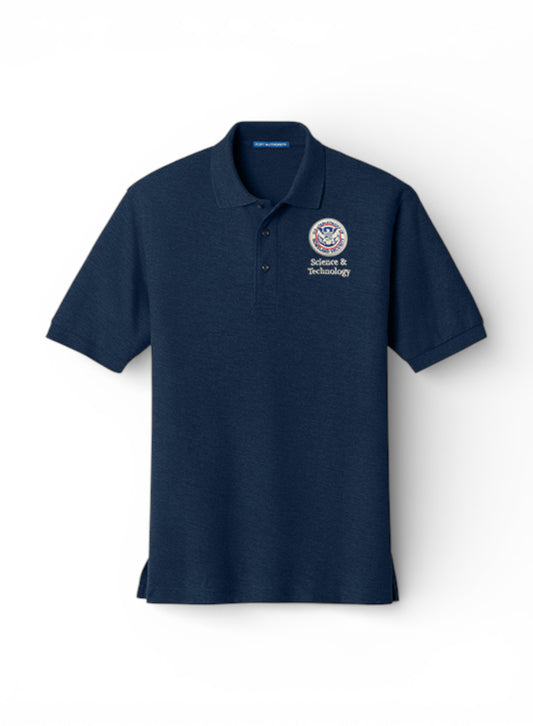 MEN'S DHS SCIENCE & TECHNOLOGY PORT AUTHORITY POLO - K500 CLEARANCE