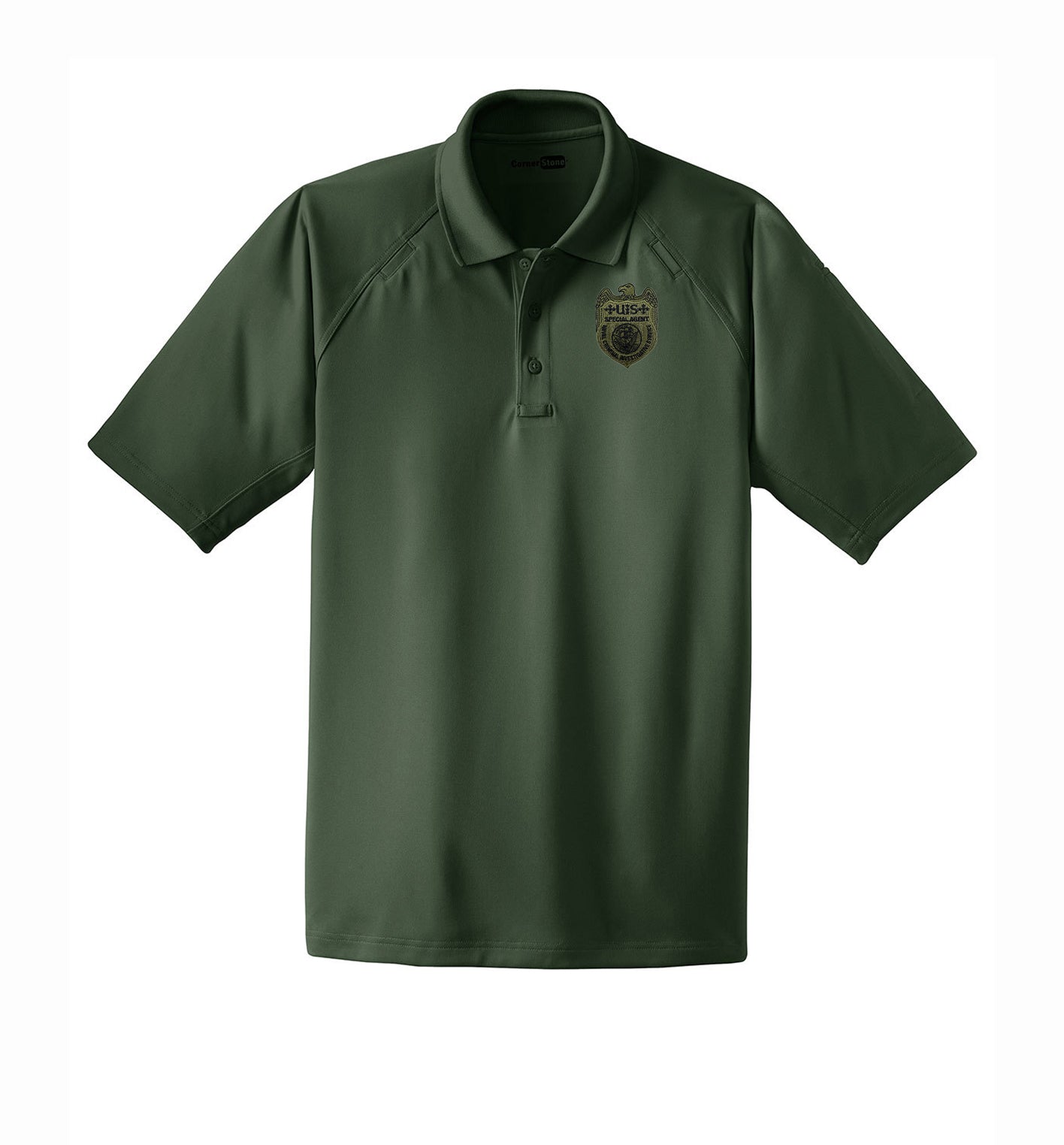 MEN'S NCIS S/A BADGE POLO-CS410