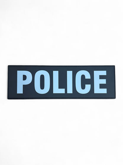 PVC POLICE PATCH 8.75"X 2.75"
