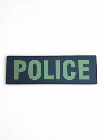 PVC POLICE PATCH 8.75"X 2.75"