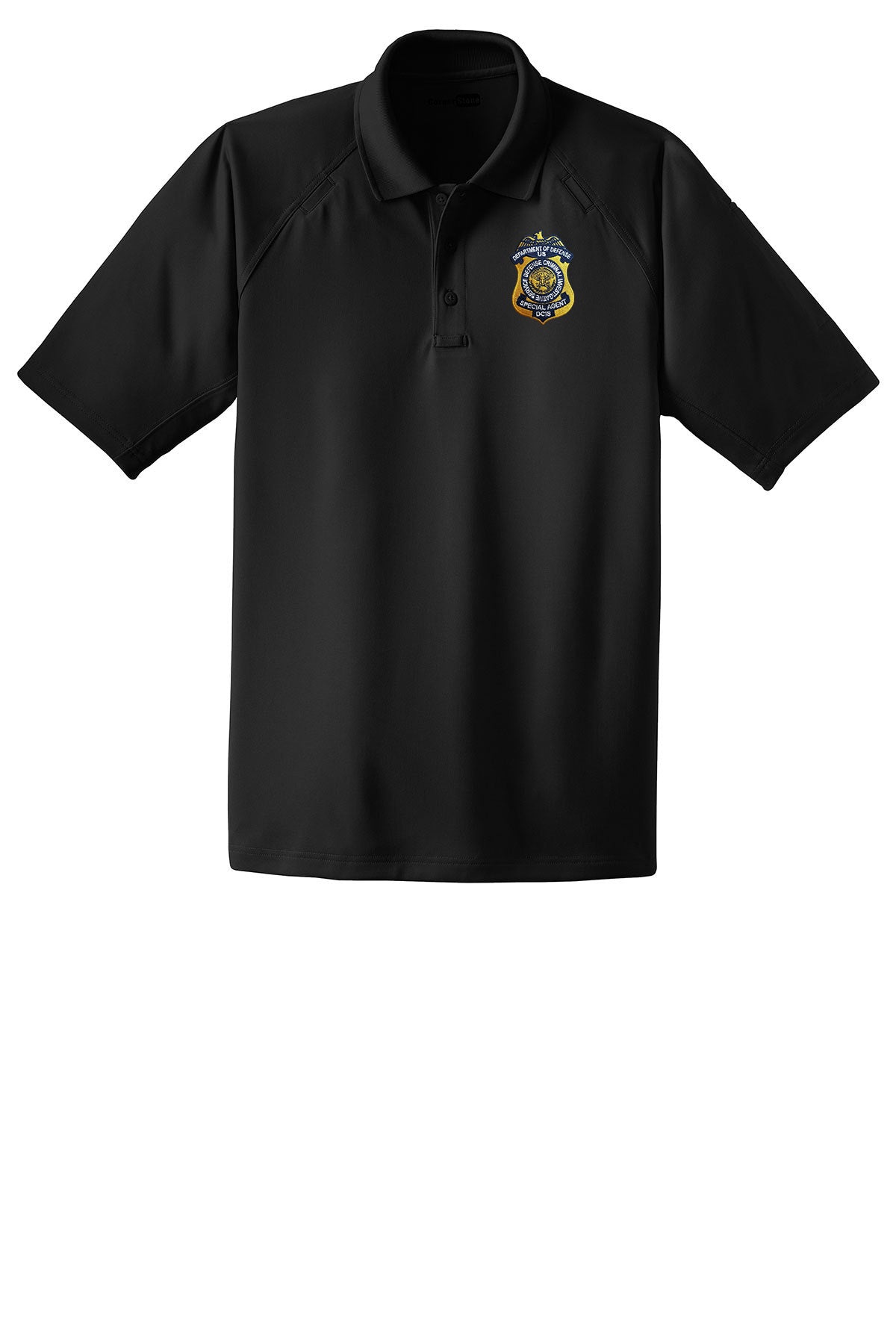 MEN'S DCIS S/A BADGE TACTICAL POLO-CS410