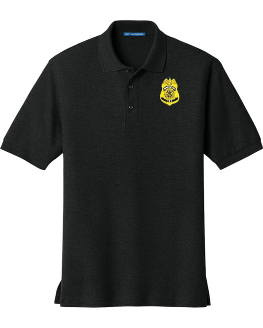MEN'S TSA INSPECTOR BADGE PORT AUTHORITY POLO - K500