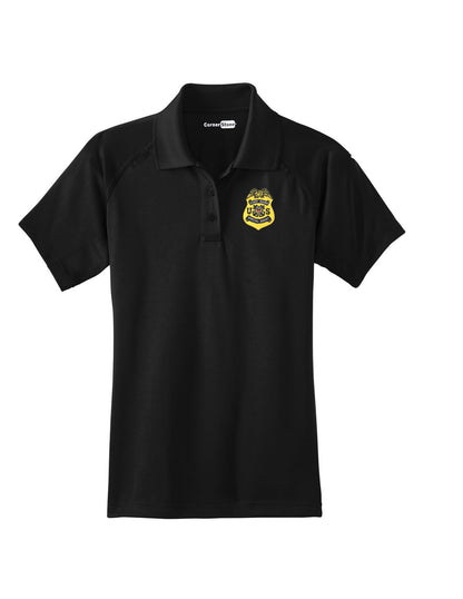 WOMEN'S CGIS S/A BADGE TACTICAL POLO-CS411