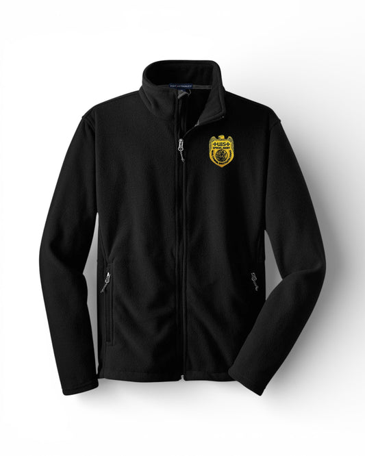 MEN'S NCIS SPECIAL AGENT ON FLEECE FULL ZIP JACKET-F217
