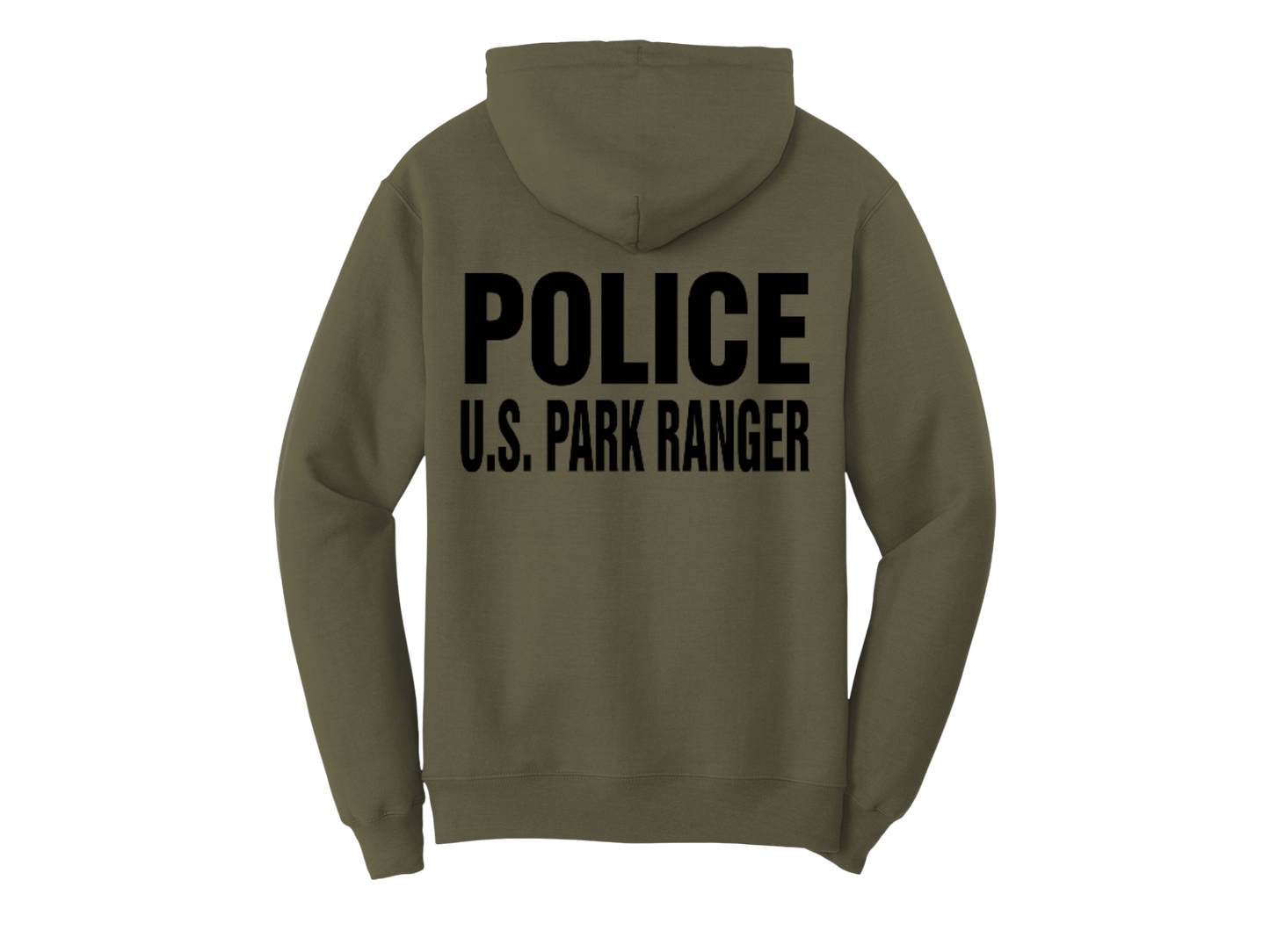 NPS PARK RANGER HOODED SWEATSHIRT 50/50 FLEECE-PC78H