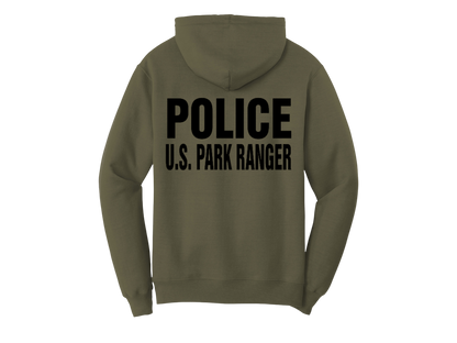 NPS PARK RANGER HOODED SWEATSHIRT 50/50 FLEECE-PC78H