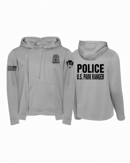 NPS PARK RANGER HOODED WICKING PULLOVER-F244