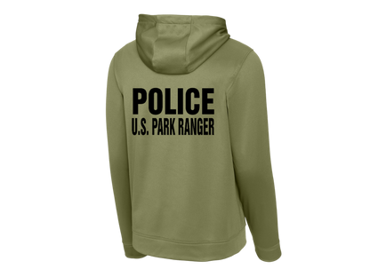 NPS PARK RANGER HOODED WICKING PULLOVER-F244