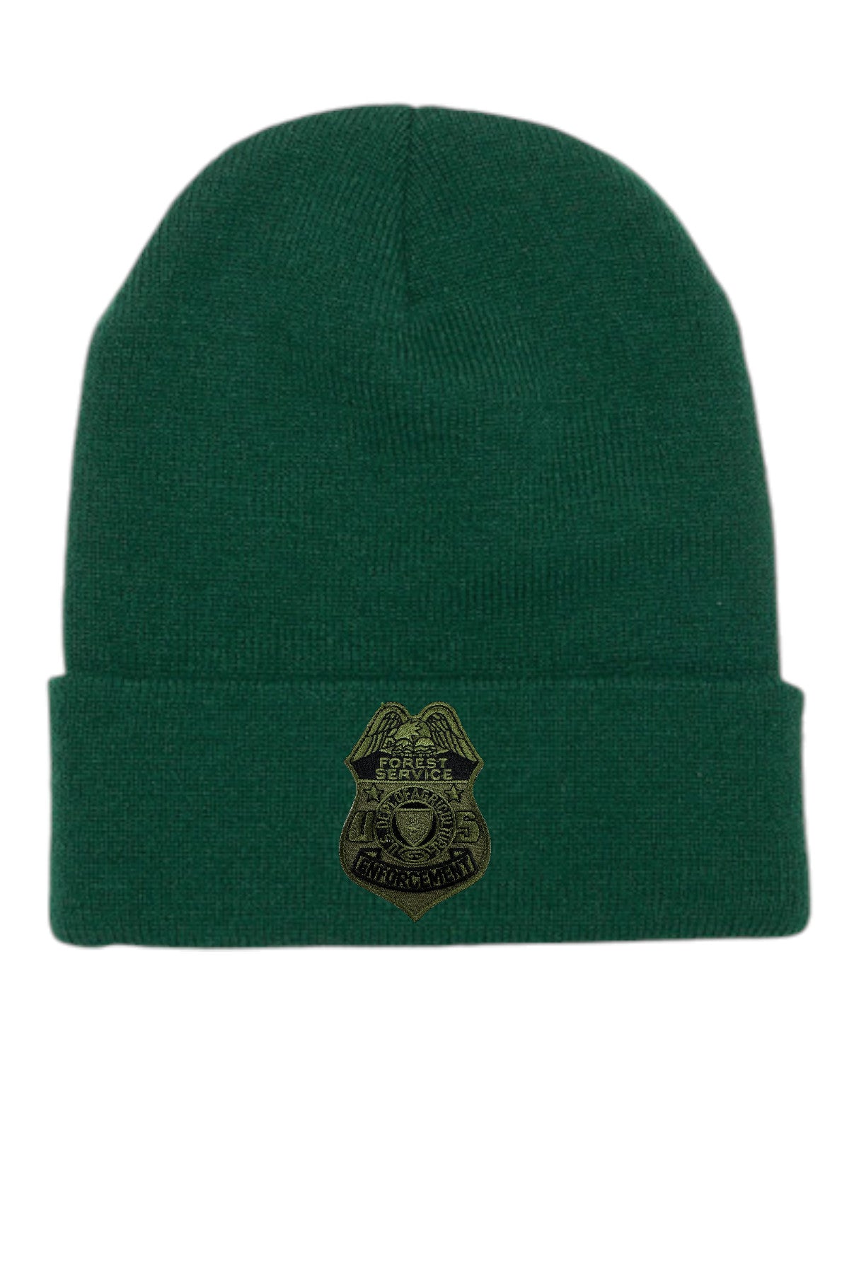 USFS ENFORCEMENT BADGE CUFFED KNIT BEANIE