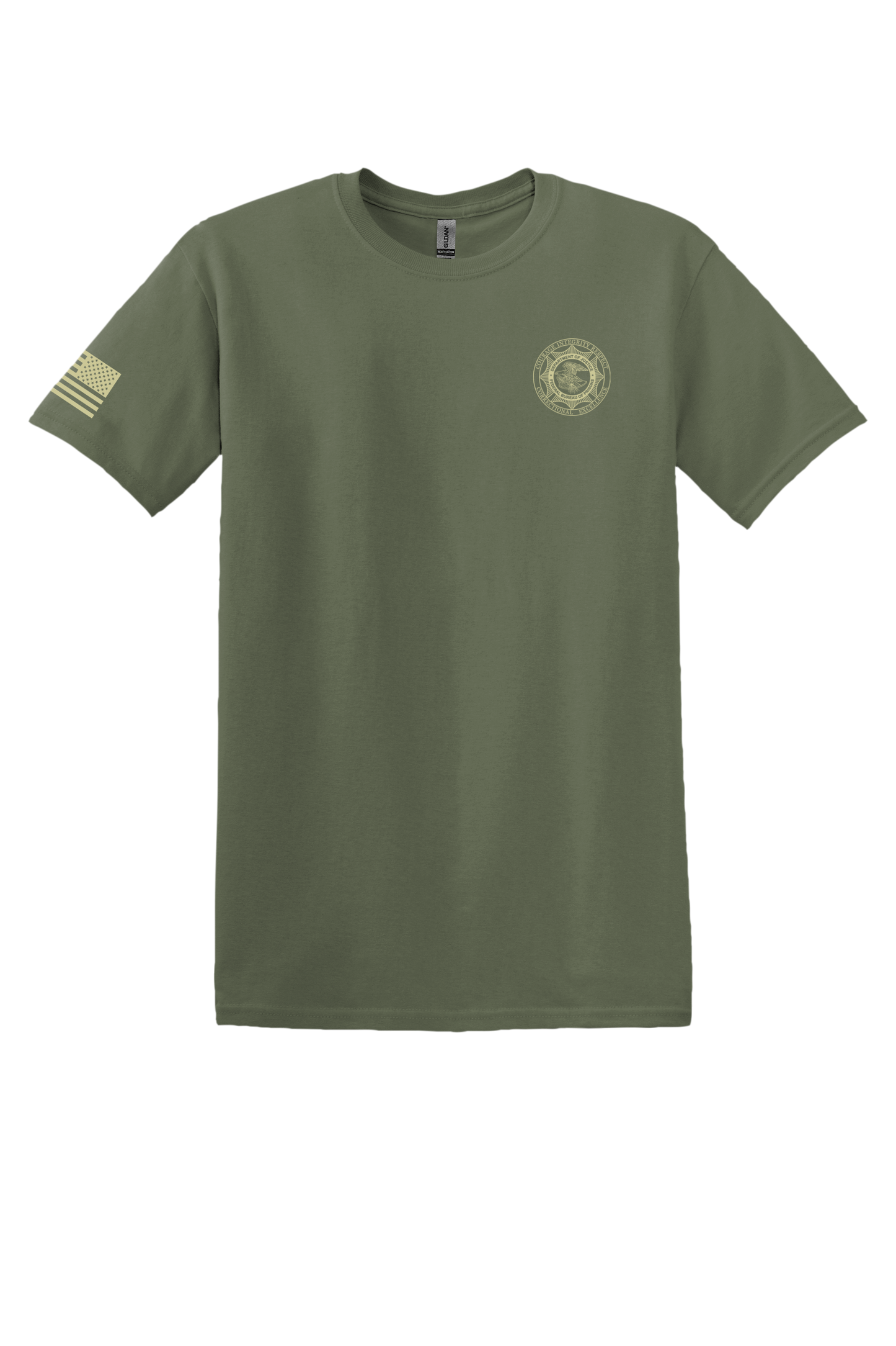 BOP FEDERAL OFFICER COTTON T-SHIRT