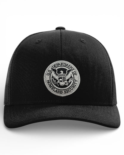 DHS SEAL EMBROIDERED ON RICHARDSON HAT-112