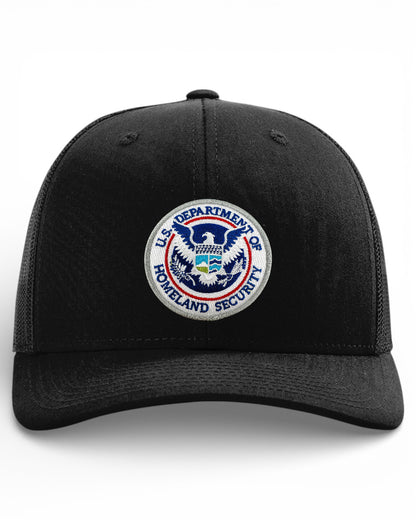 DHS SEAL EMBROIDERED ON RICHARDSON HAT-112