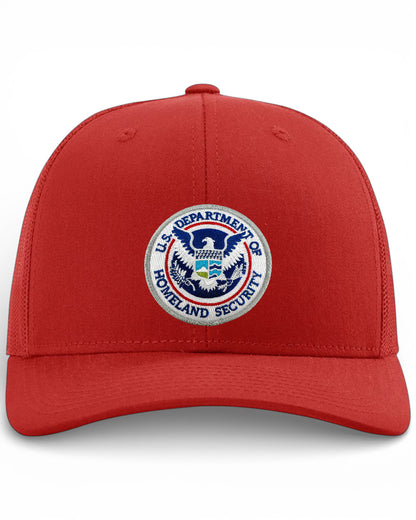 DHS SEAL EMBROIDERED ON RICHARDSON HAT-112