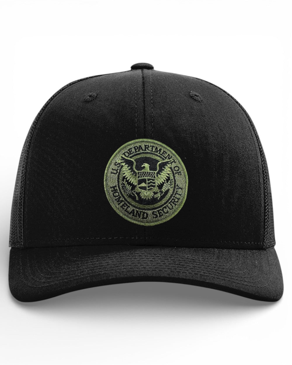 DHS SEAL EMBROIDERED ON RICHARDSON HAT-112