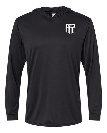 1789 SHIELD HOODED PULLOVER L/S T-SHIRT 220