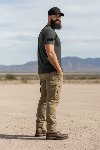 NEXT LEVEL 3 PACK SEMPER PROGREDI REV FLAG SHIRT-6410