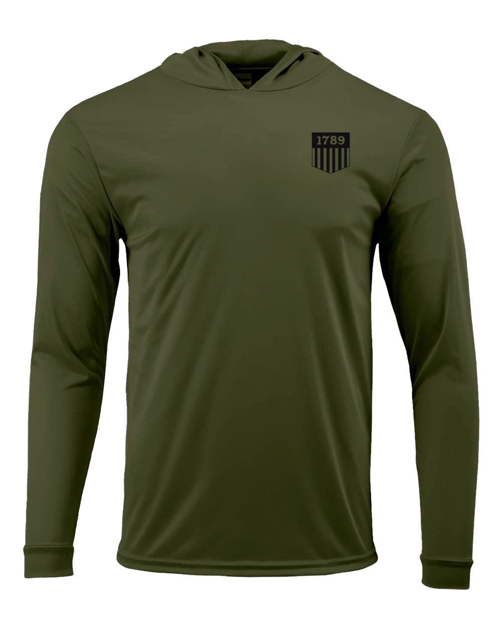1789 SHIELD HOODED PULLOVER L/S T-SHIRT 220