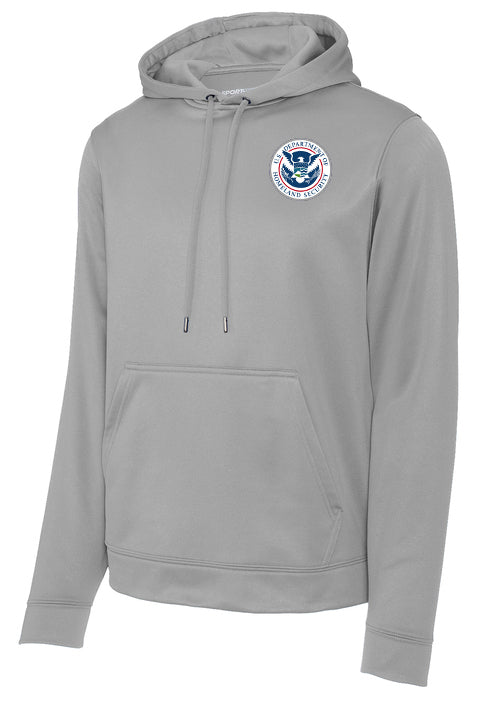 DHS PRINTED SPORT-TEK SPORT-WICK HOODED PULLOVER F244