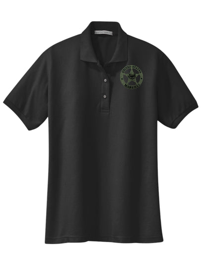 WOMEN'S USMS STAR PORT AUTHORITY POLO- L500