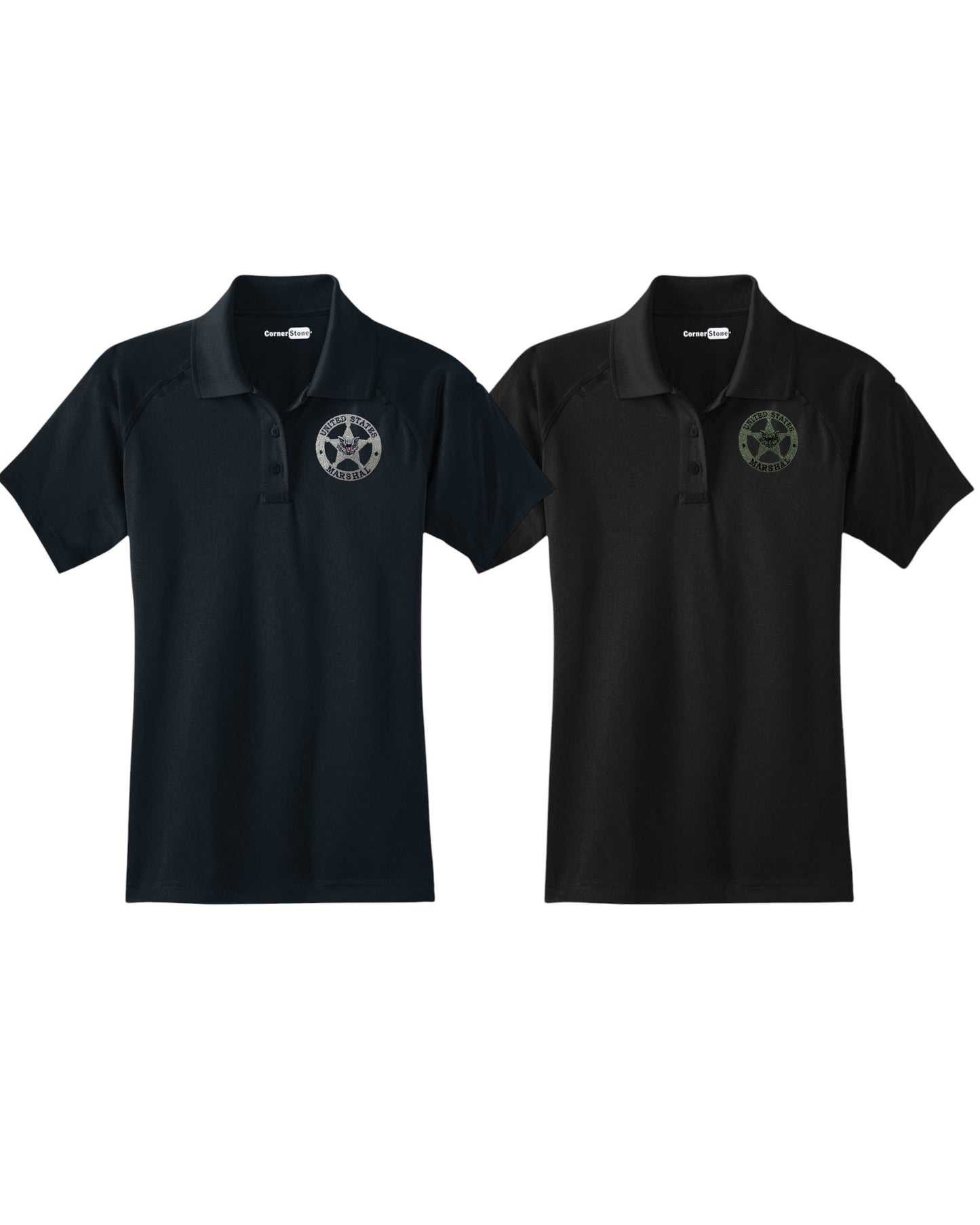 WOMEN'S TACTICAL PERFORMANCE POLO W/ USMS STAR-CS411
