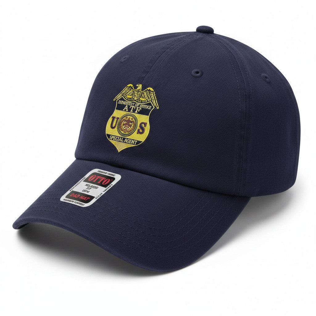ATF SPECIAL AGENT BADGE LOW PROFILE HAT