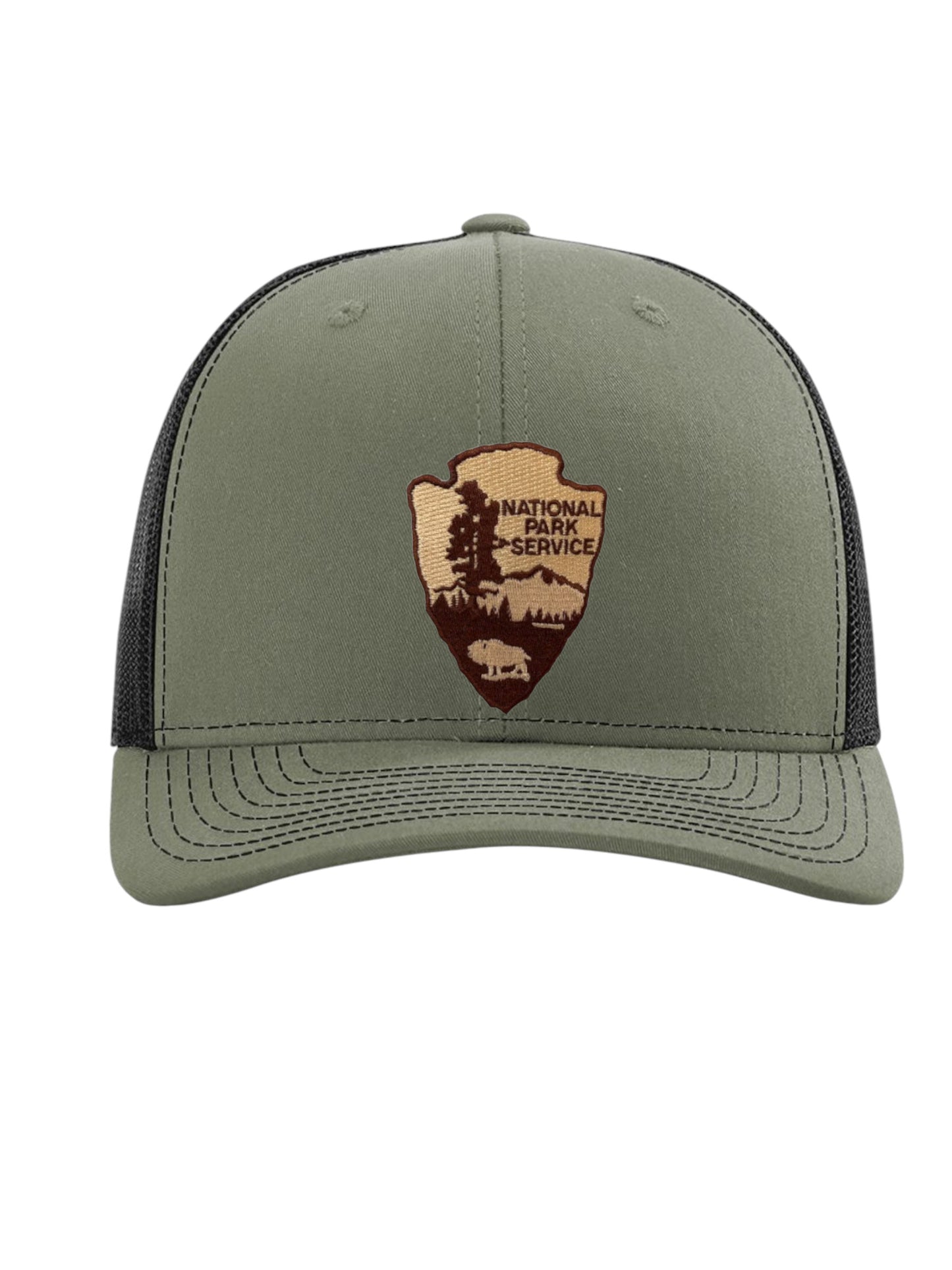 NPS ARROWHEAD BADGE ON RICHARDSON HAT-112