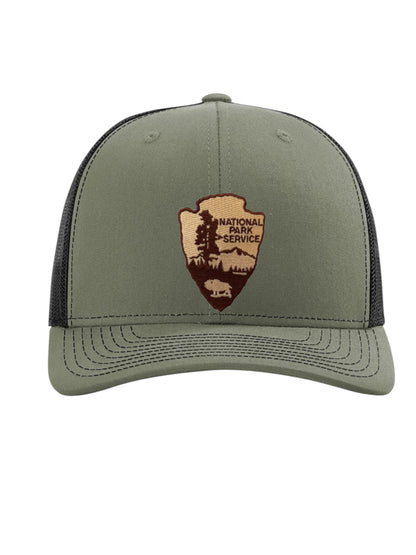NPS ARROWHEAD BADGE ON RICHARDSON HAT-112