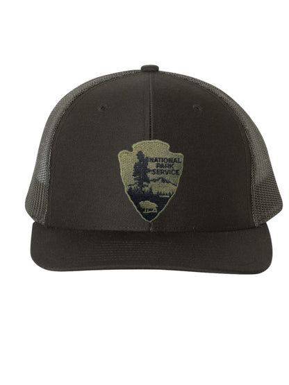 NPS ARROWHEAD BADGE ON RICHARDSON HAT-112