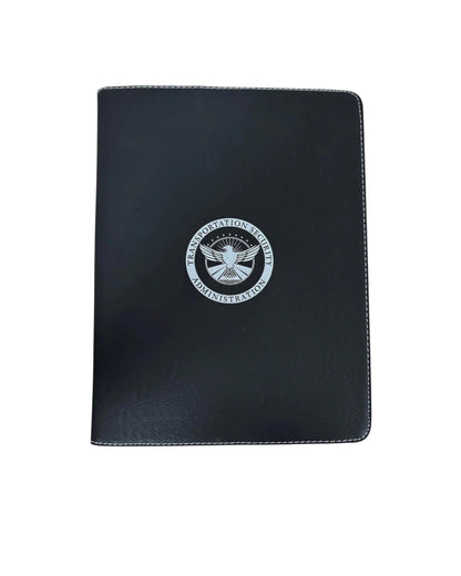 TSA INSIGNIA ZIPPERED LEATHERLETTE PADFOLIO