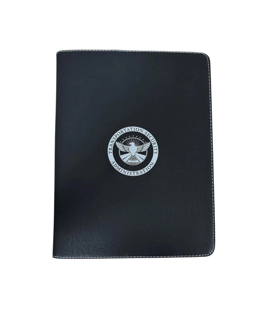 TSA INSIGNIA ZIPPERED LEATHERLETTE PADFOLIO