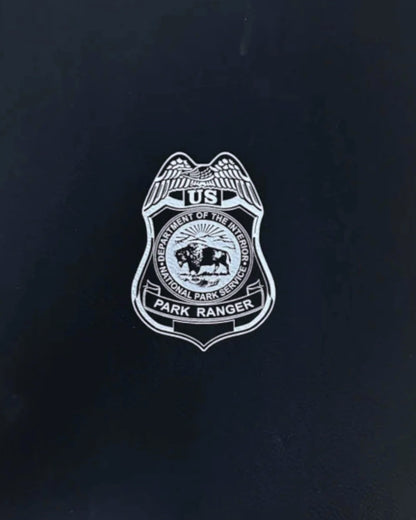 NPS PARK RANGER ZIPPERED LEATHERLETTE PADFOLIO
