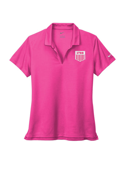 LADIES NIKE DRI FIT MICRO PIQUE POLO 2.0 W/ EMB 1789 SHIELD-NKDC1991