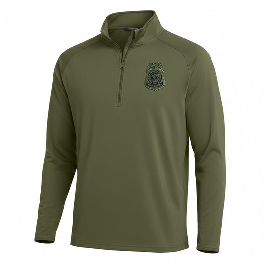 NPS PARK RANGER BADGE OD 1/4 ZIP PULLOVER-ST850