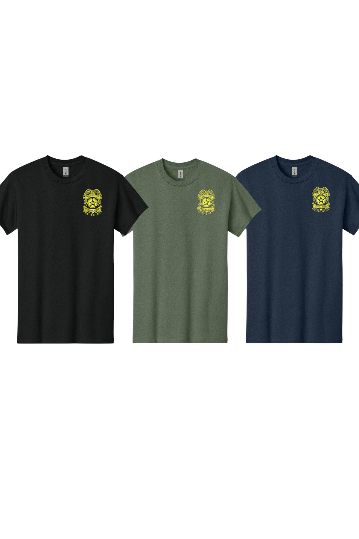 POSTAL INSPECTOR RAID T-SHIRT HEAVY COTTON-5000